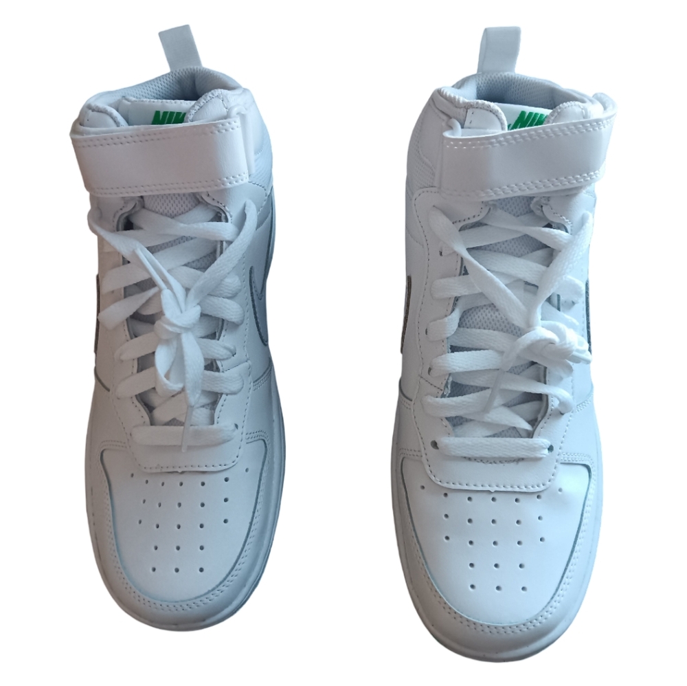Nike Court Borough Mid 2 Big Kids Sneakers White/ Football Grey Various Sizes - Picture 7 of 11